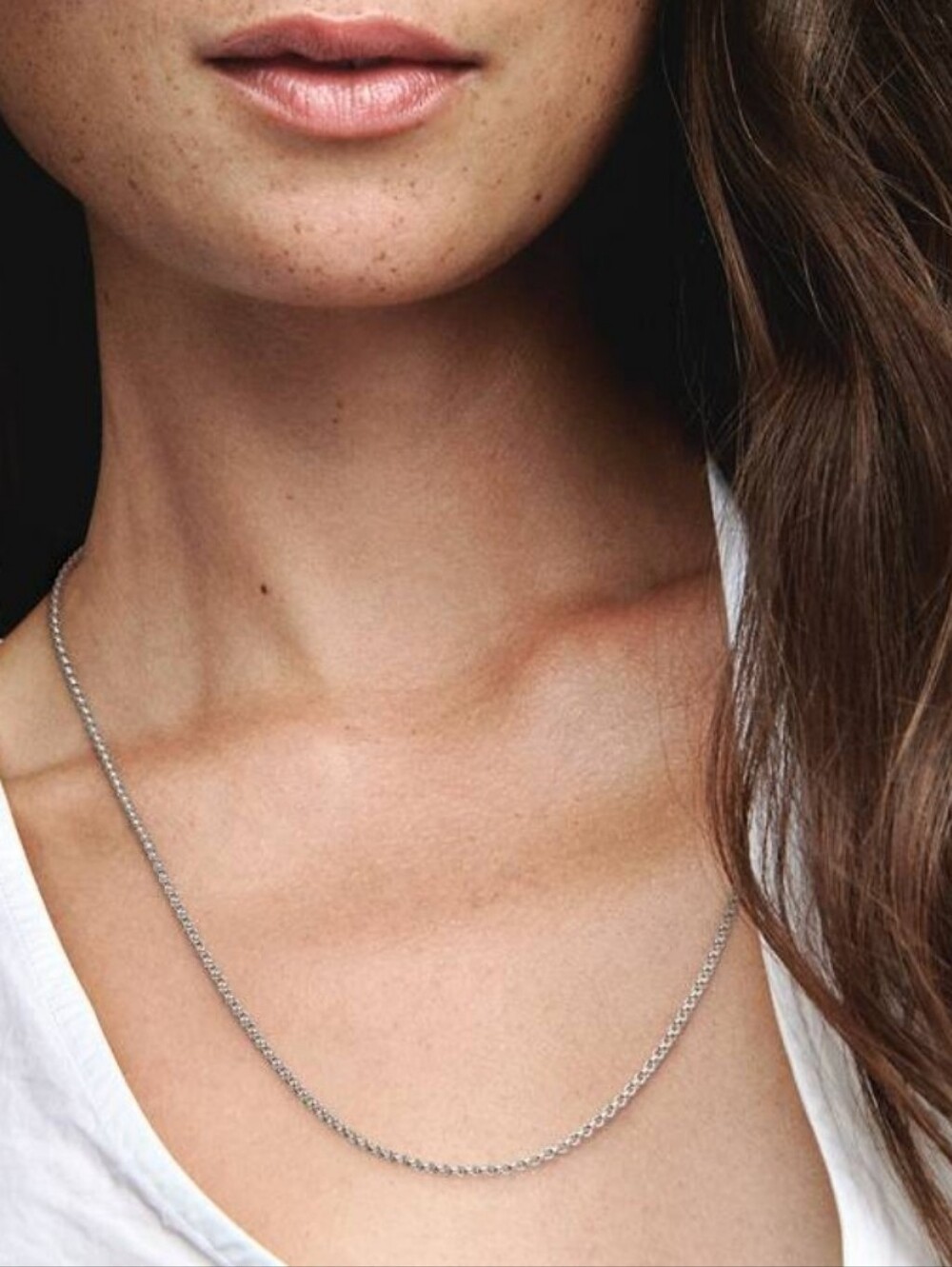 Pandora Sterling Rolo Chain Necklace